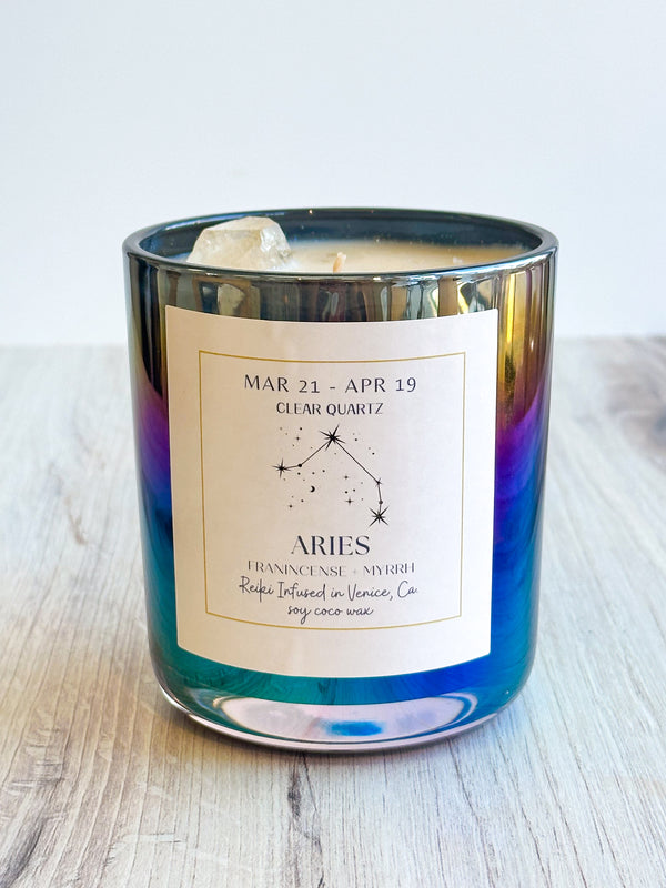 Saint Venetian Zodiac Candle: Aries