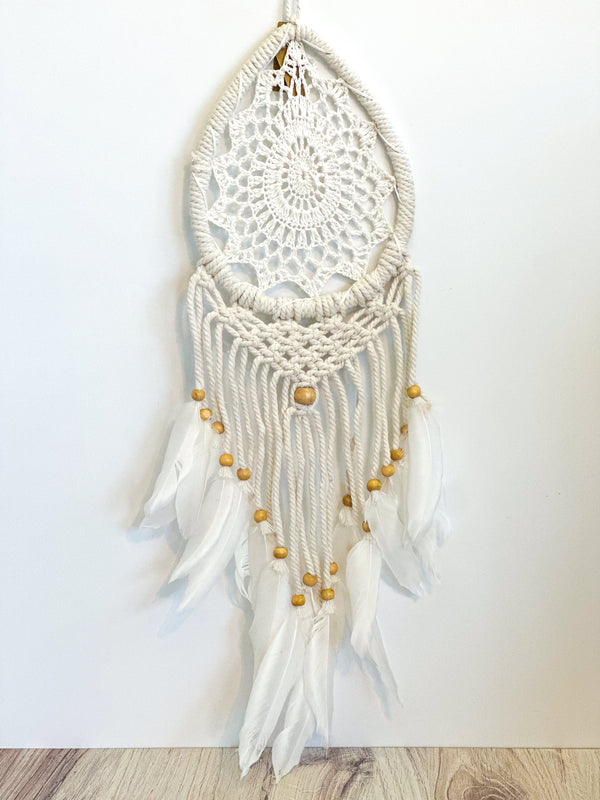 Crochet Teardrop Dream Catcher