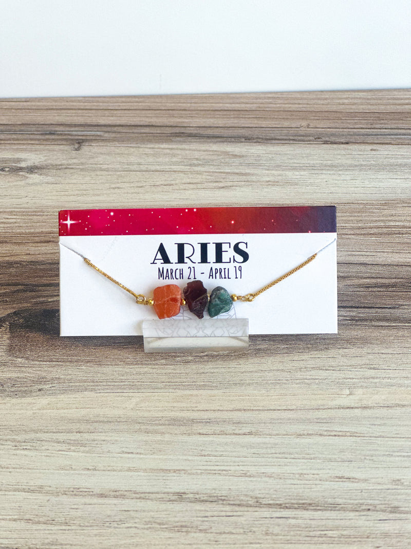 Aries Zodiac Bracelet