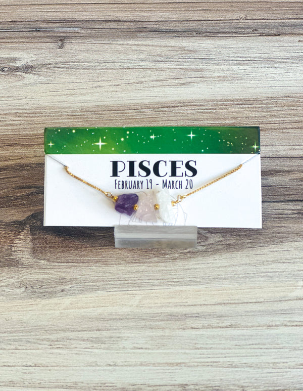 Pisces Zodiac Bracelet