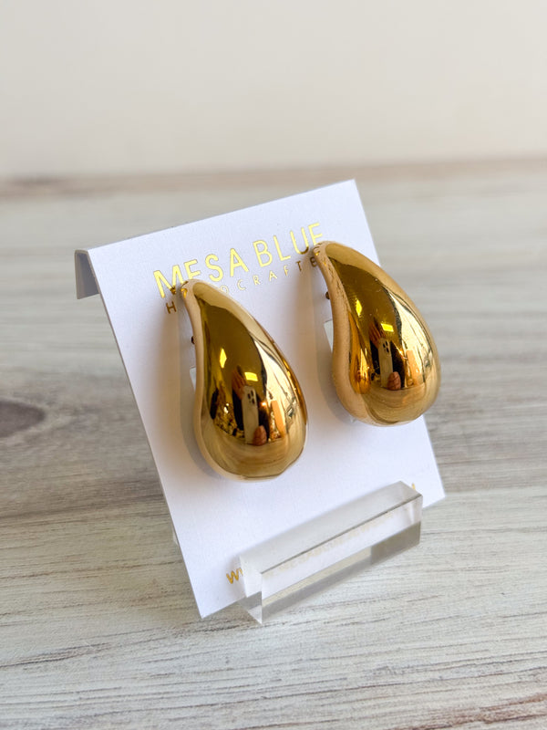 Teardrop Statement Earrings