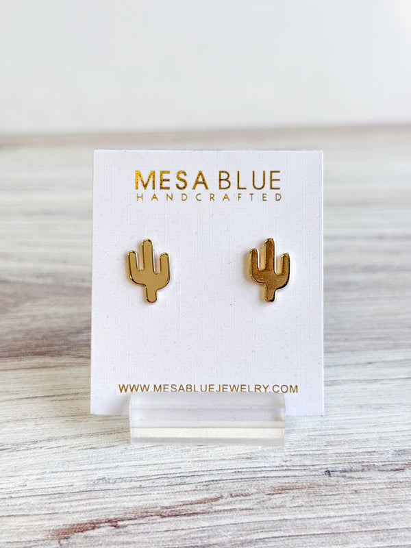 Cactus Stud Earrings