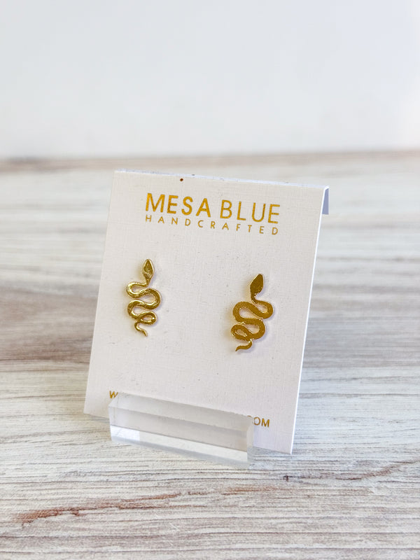 Snake Stud Earrings