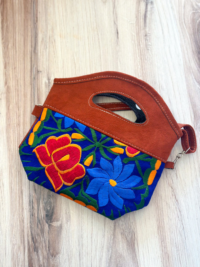 Small Embroidered Clutch Bag