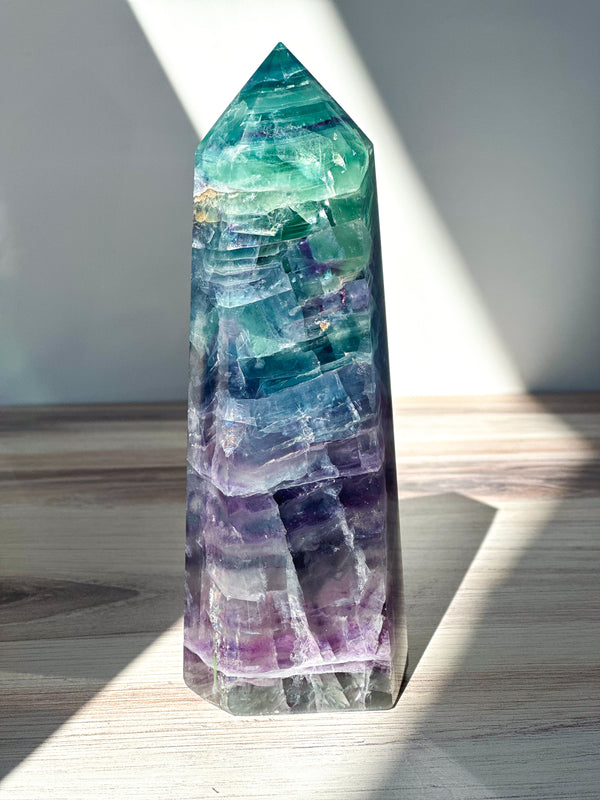 Rainbow Fluorite Towers