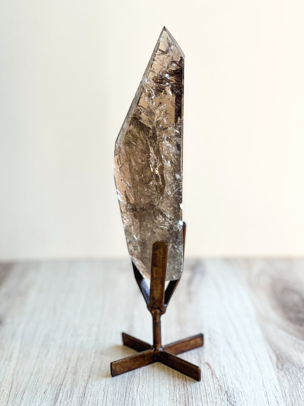 Smoky Quartz on Stand SQ1