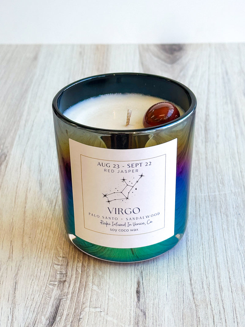 Saint Venetian Zodiac Candle: Virgo