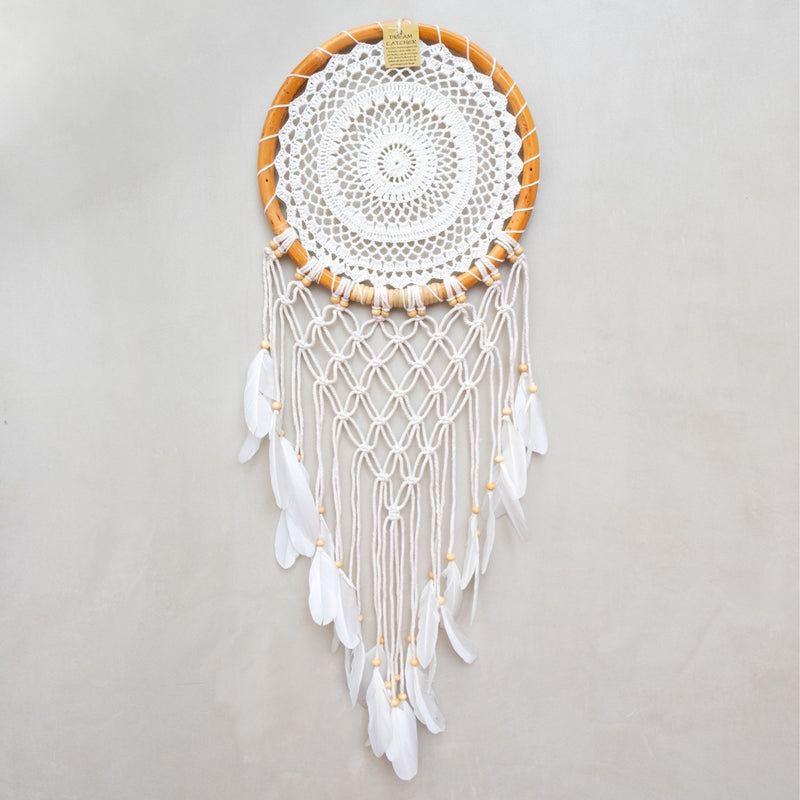 Crochet Macrame Wall Dream Catcher - 12"